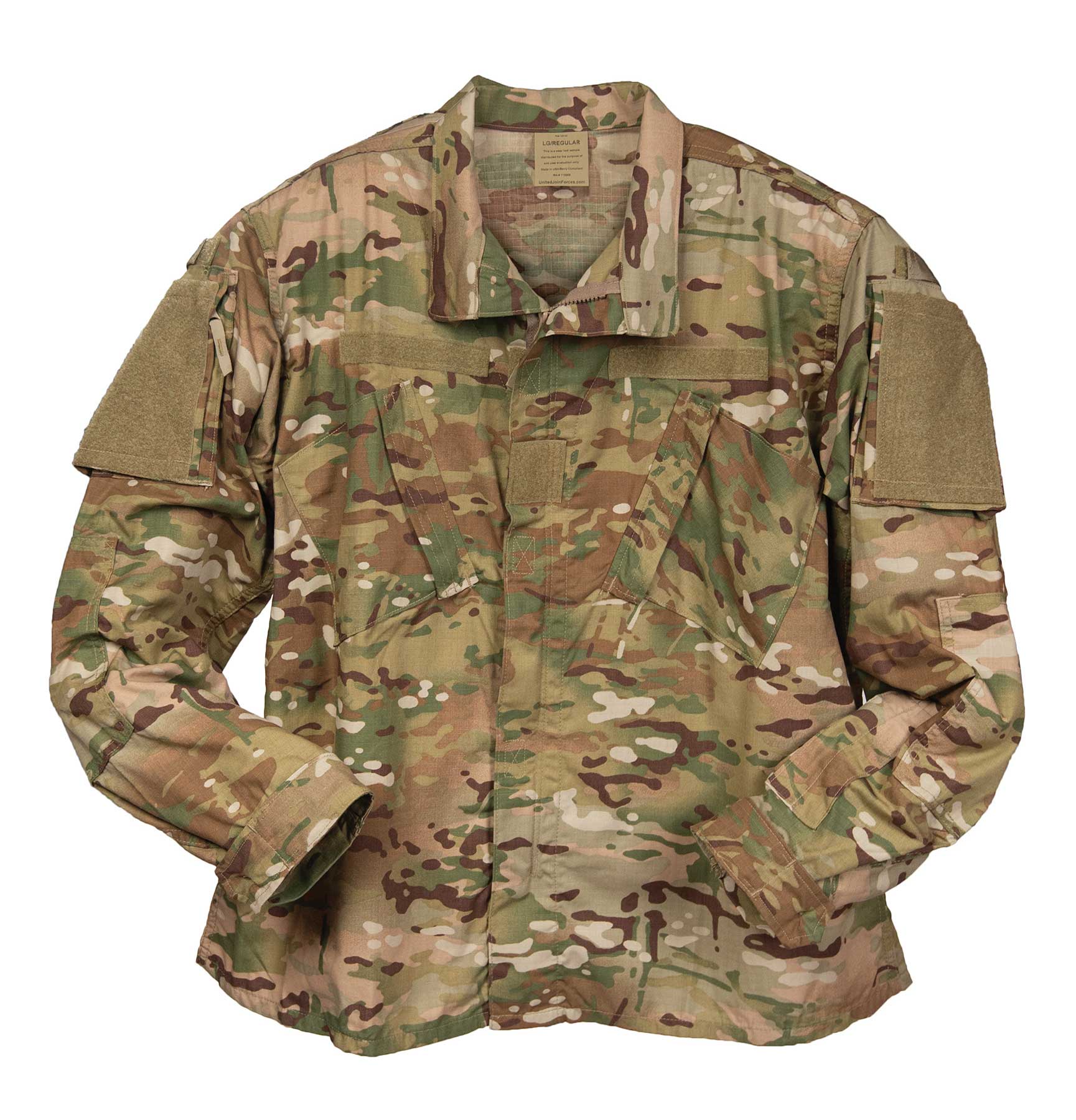 ACU Combat Uniform Shirt Coat Medium Regular Military Issue Ripstop 50/50  #150 